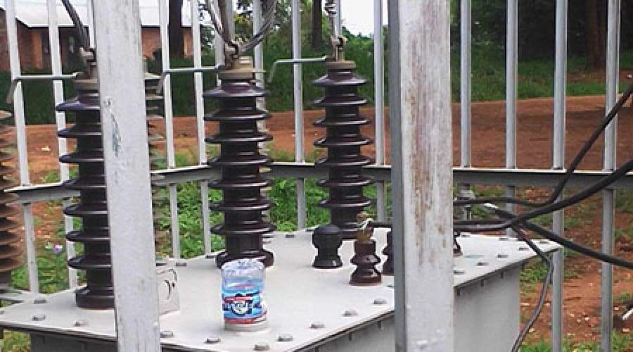 Thieves tampered with this transformer 