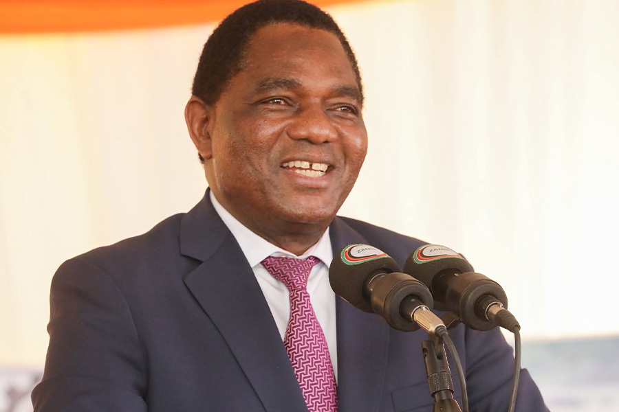 "We will do it with pleasure," - Hichilema