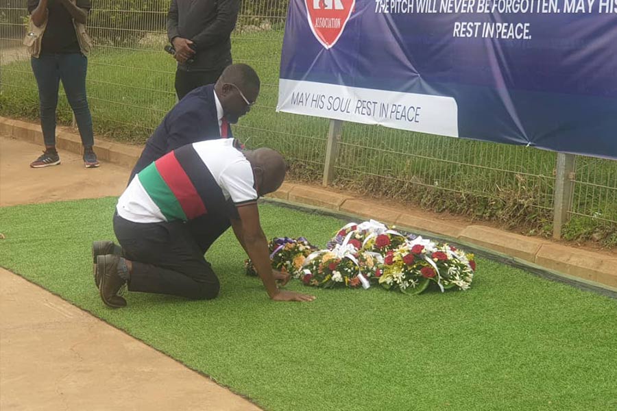 Football Legends Body Leads the Nation in Mourning Esau Kanyenda