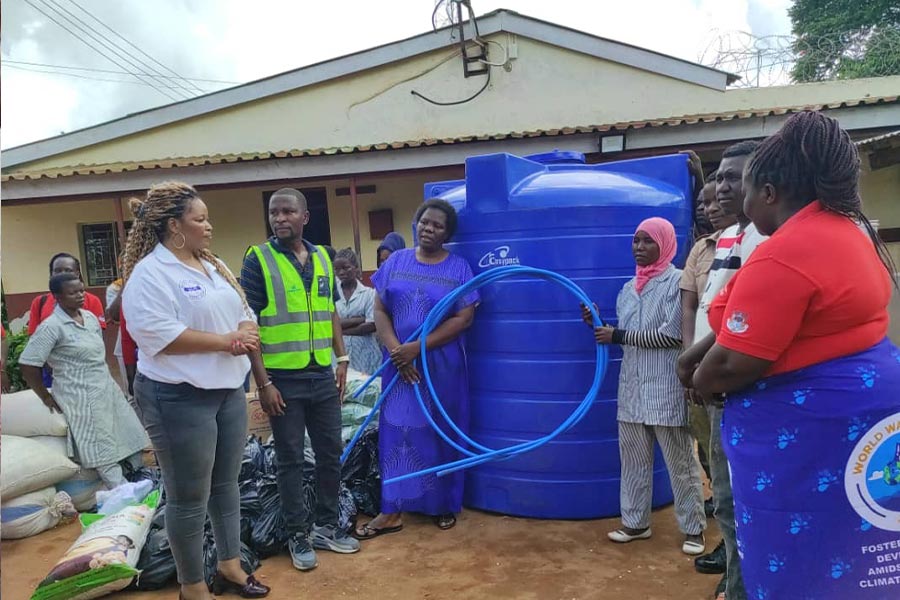 Water Boards Union Donates Water Tank to Thyolo Women’s Prison