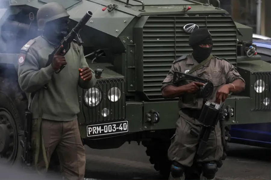 The Mozambique security apparatus